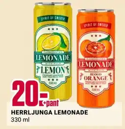 Europris HERRLJUNGA LEMONADE, NOK 20 tilbud