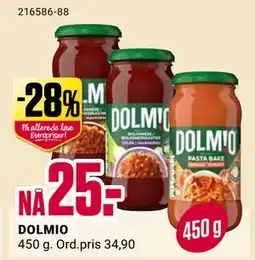 Europris DOLMIO, NOK 25 tilbud