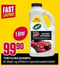 Europris TURTLE BILSHAMPO, NOK 99.9 tilbud