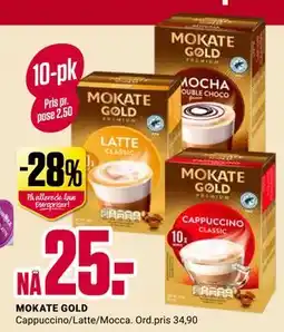 Europris MOKATE GOLD, NOK 25 tilbud
