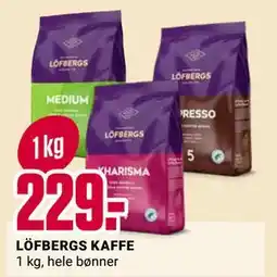 Europris LÖFBERGS KAFFE, NOK 229 tilbud