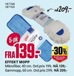 Europris EFFEKT MOPP tilbud