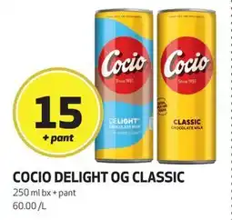 Bunnpris COCIO DELIGHT OG CLASSIC, NOK 15 tilbud