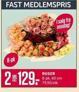 Europris ROSER, Medlemspris tilbud