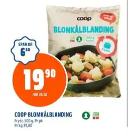 Coop Obs COOP BLOMKÅLBLANDING, NOK 19.9 tilbud