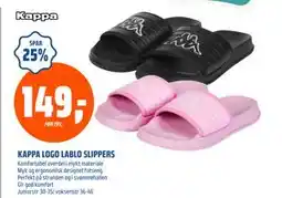 Coop Obs KAPPA LOGO LABLO SLIPPERS, NOK 149 tilbud
