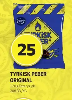 Bunnpris TYRKISK PEBER ORIGINAL, NOK 25 tilbud
