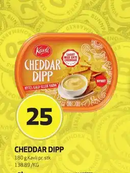 Bunnpris CHEDDAR DIPP, NOK 25 tilbud