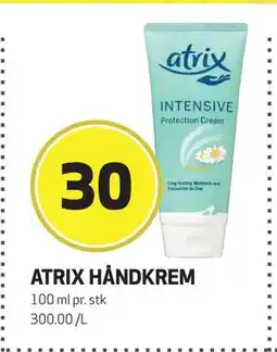 Bunnpris ATRIX HÅNDKREM, NOK 30 tilbud