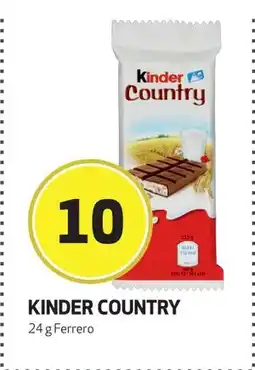 Bunnpris KINDER COUNTRY, NOK 10 tilbud