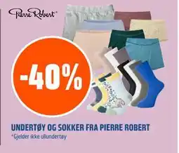 Coop Obs UNDERTØY OG SOKKER FRA PIERRE ROBERT tilbud