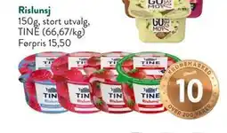 Jacobs Rislunsj, NOK 10 tilbud
