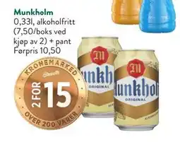 Jacobs Munkholm, NOK 15 tilbud