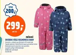 Coop Obs OKIDOKI VÅGE REGNDRESS BABY, NOK 299 tilbud