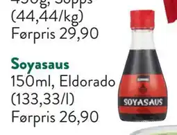 Jacobs Soyasaus, NOK 20 tilbud