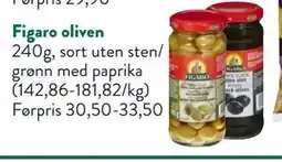Jacobs Figaro oliven, NOK 20 tilbud