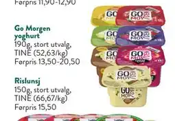 Jacobs Go Morgen yoghurt, NOK 10 tilbud