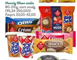 Jacobs Hennig Olsen småis, NOK 20 tilbud
