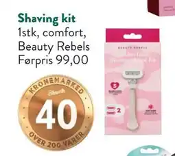 Jacobs Shaving kit, NOK 40 tilbud