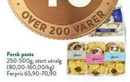 Jacobs Fersk pasta, NOK 40 tilbud