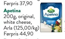 Jacobs Apetina, NOK 25 tilbud