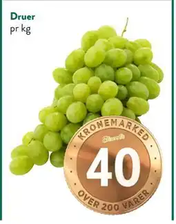 Jacobs Druer, NOK 40 tilbud