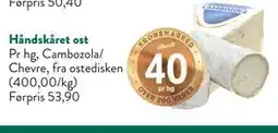Jacobs Håndskåret ost, NOK 40 tilbud