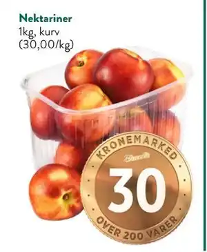Jacobs Nektariner, NOK 30 tilbud
