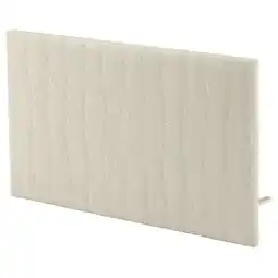 IKEA Mittzon Akustikkskjerm til skrivebord, Gunnared beige, 125x72 cm tilbud