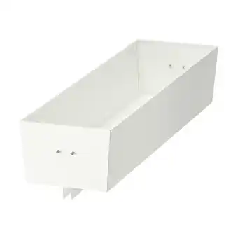 IKEA Mittzon Beholder til stamme med hjul, hvit, 80x14 cm tilbud