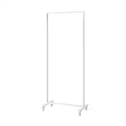 IKEA Mittzon Stamme med hjul, hvit, 85x205x50 cm tilbud
