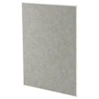 IKEA Mittzon Whiteboard/oppslagstavle, hvit, 84x110x2 cm tilbud