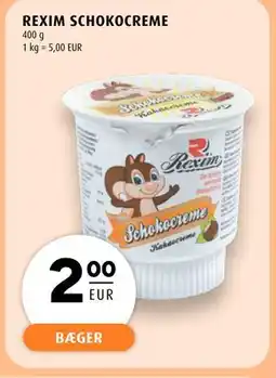 Scandinavian Park REXIM SCHOKOCREME, EUR 2 tilbud
