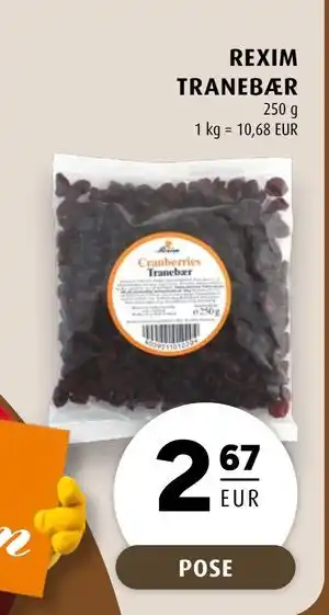Scandinavian Park REXIM TRANEBÆR, EUR 2.67 tilbud