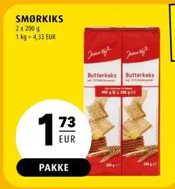Scandinavian Park SMØRKIKS, EUR 1.73 tilbud
