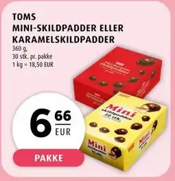 Scandinavian Park TOMS MINI-SKILDPADDER ELLER KARAMELSKILDPADDER, EUR 6.66 tilbud