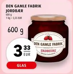 Scandinavian Park DEN GAMLE FABRIK JORDBÆR, EUR 3.33 tilbud