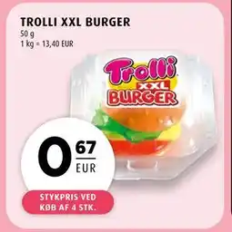 Scandinavian Park TROLLI XXL BURGER, EUR 0.67 tilbud