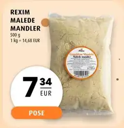 Scandinavian Park REXIM MALEDE MANDLER, EUR 7.34 tilbud