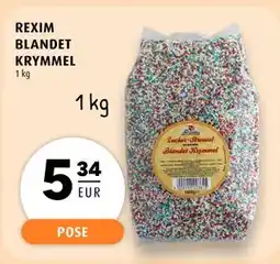 Scandinavian Park REXIM BLANDET KRYMMEL, EUR 5.34 tilbud