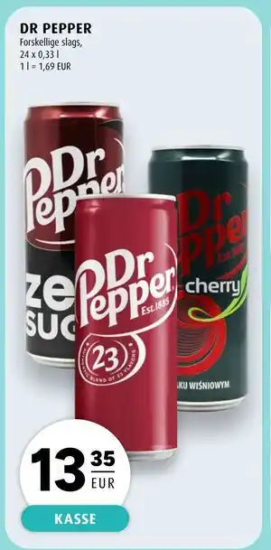 Scandinavian Park DR PEPPER, EUR 13.35 tilbud