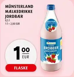 Scandinavian Park MÜNSTERLAND MÆLKEDRIKKE JORDBÆR, EUR 1 tilbud