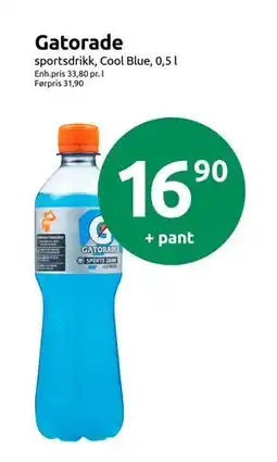 Joker Gatorade, NOK 16.9 tilbud