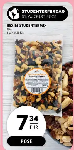 Scandinavian Park REXIM STUDENTERMIX, EUR 7.34 tilbud
