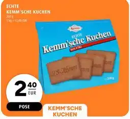 Scandinavian Park ECHTE KEMM’SCHE KUCHEN, EUR 2.4 tilbud