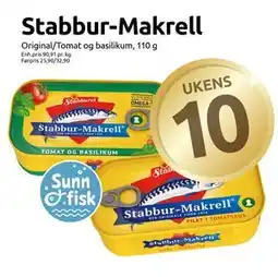 Joker Stabbur-Makrell, NOK 10 tilbud