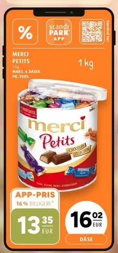Scandinavian Park MERCI PETITS, EUR 16.02, App-pris tilbud