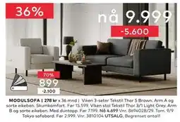 Skeidar Tokyo sofabord, NOK 899 tilbud