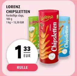 Scandinavian Park LORENZ CHIPSLETTEN, EUR 1.33 tilbud