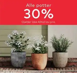 Skeidar Alle potter tilbud